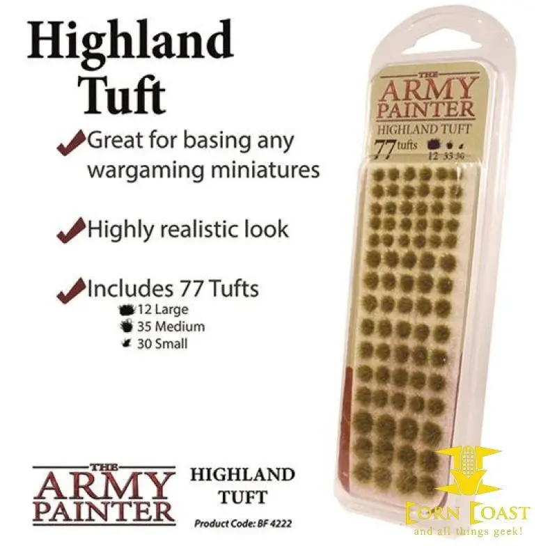Army Painter: Battlefield: Highland Tufts 1