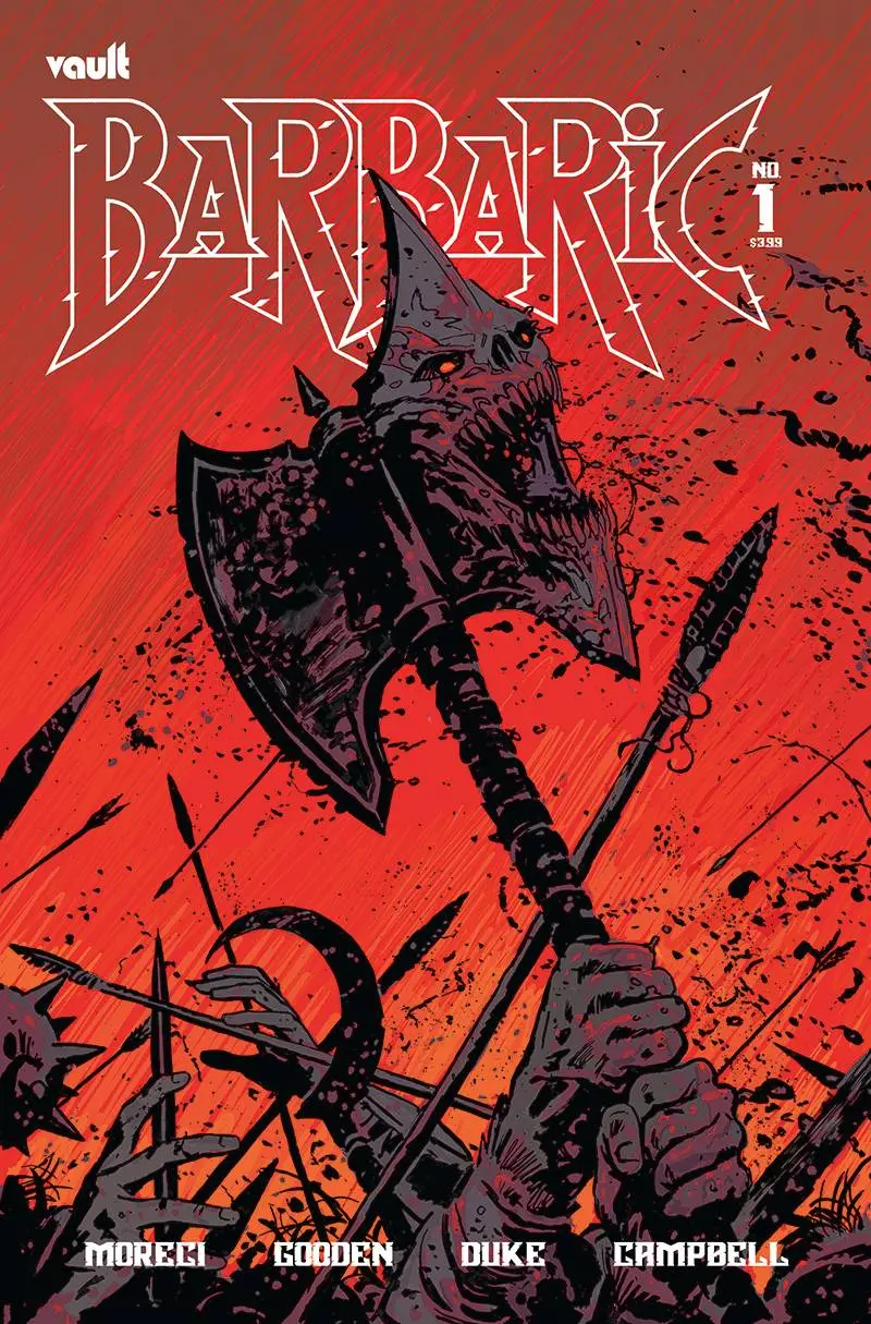 Barbaric #1 Cvr B First Printing Nm 1
