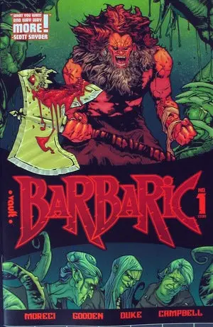 Barbaric #1 Cvr A First Printing Nm 1