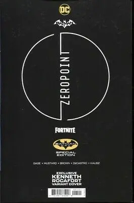 Batman/Fortnite: Zero Point #1 Batman Day Special B&W Edition Nm 2