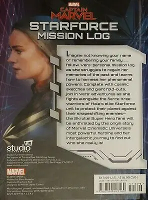 Captain Marvel Starforce Mission Log Book 2