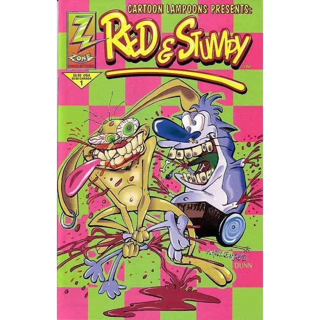 Cartoon Lampoons Presents Red And Stumpy One Shot Fn 1