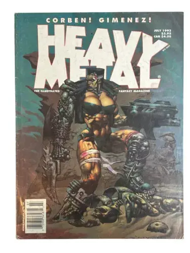 Corben! Gimenez! Heavy Metal July 1993 1