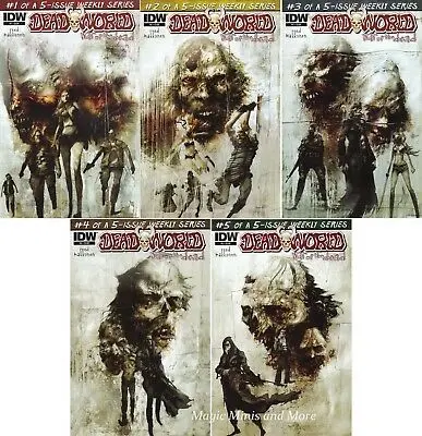 Dead World War Of The Dead #1-5 Complete Set Nm 1