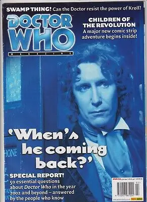 Doctor Who Magazine Jan 2002 1