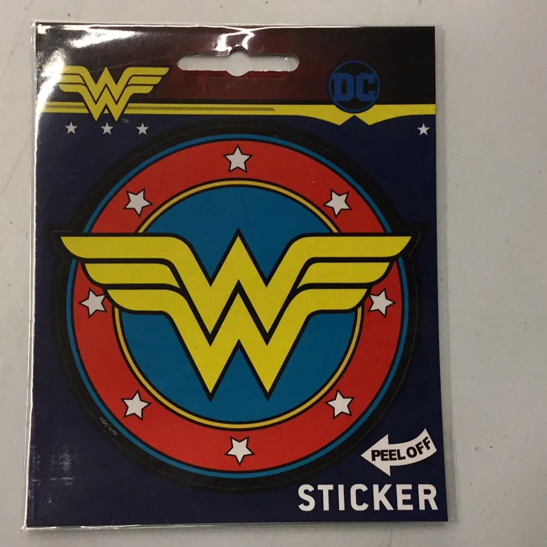 Dc Comics Wonder Woman Logo Stickers 1