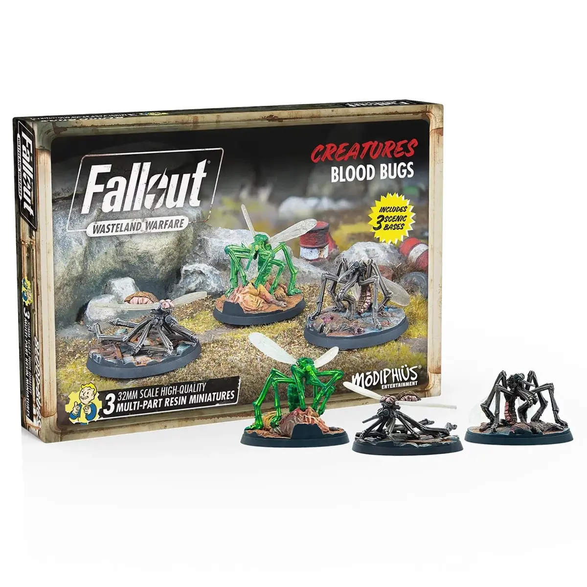 Fallout: Wasteland Warfare - Creatures: Blood Bugs Minis 1