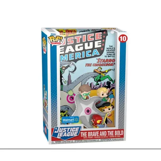 Pop Heroes Dc Justice League Comic Cover Vin Fig 1