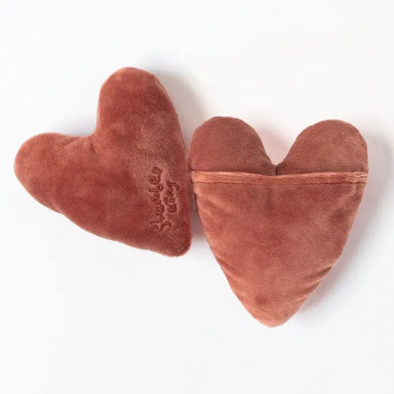 Rust Heart Mini With Pocket Single 1