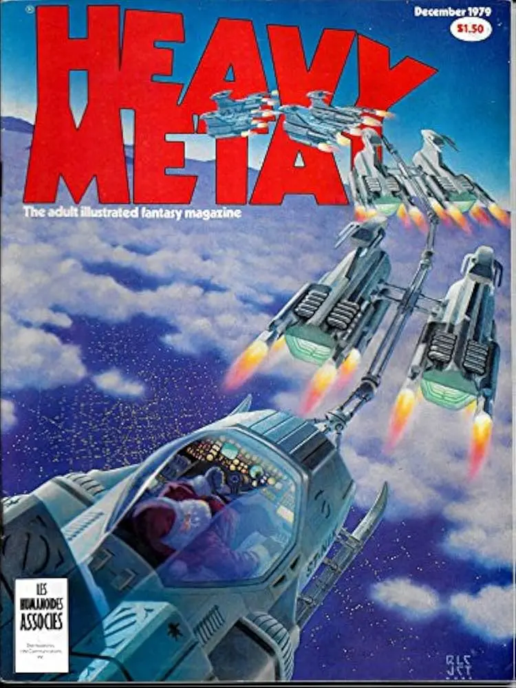 Heavy Metal Magazine December 1979 Volume 3 Number 8 1