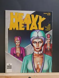 Heavy Metal Magazine January 1981 1