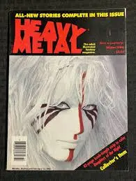Heavy Metal Magazine, Daughters Of The Night Winter 1986 1