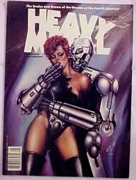 Heavy Metal Magazine, January 1990 The Brains And Drawn Of The Women Of The Fourth Quarter 1