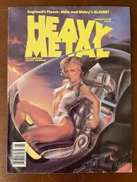 Heavy Metal Magazine, January 1991 Mills And Bisley's Slaine 1