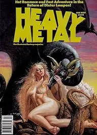 Heavy Metal Magazine, July 1989 Hot Romance And Fast Adventure In The Return Of Dieter Lumpen 1