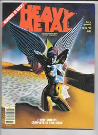 Heavy Metal Magazine, Moebius Is Back Spring 1986 1