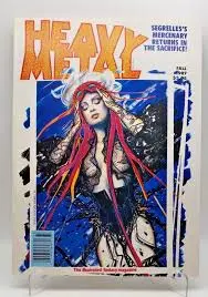 Heavy Metal Magazine, Segrelles's Mercenary Return In The Sacrifice Fall 1987 1