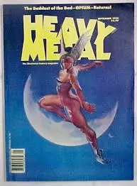 Heavy Metal Magazine, September 1989 The Baddest Of The Bad Opium Returns 1