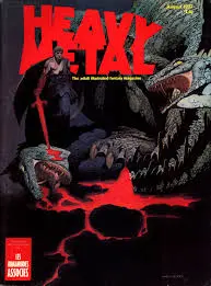 Heavy Metal (Magazine) #5 August 1977 Corben Wrightson Druillete 1