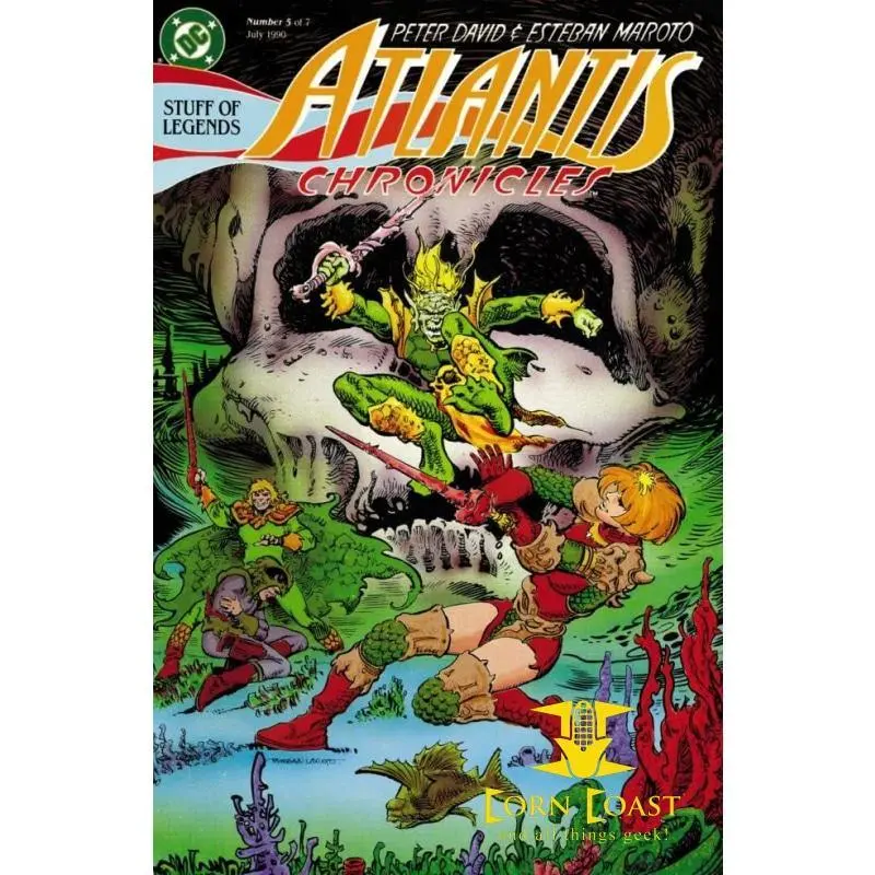 Atlantis Chronicles (1990) #5 Nm 1
