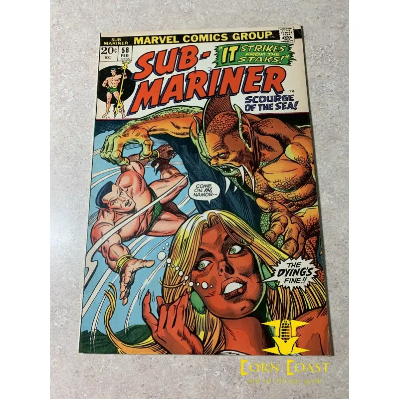 Sub-Mariner (1968 1St Series) #58 Nm 1