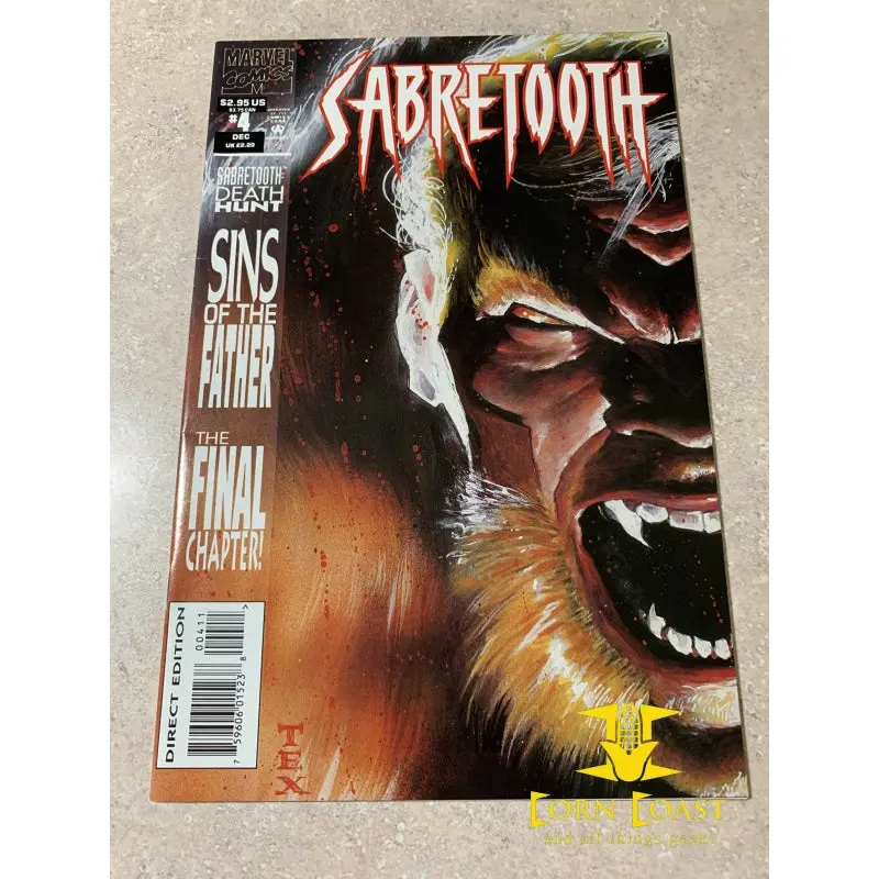 Sabretooth (1993 1St Series) #4 Nm 1