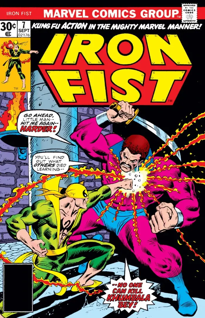 Iron Fist (Vol 1) #7 Vg 1