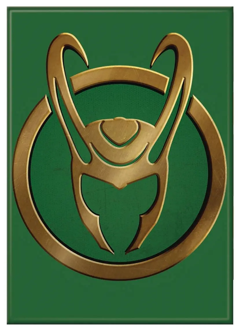 Marvel Comics Loki Helmet Magnet 1