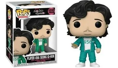 Pop Netflix Squid Game Player 456: Seong Gi-Hun Vinyl Fig 1