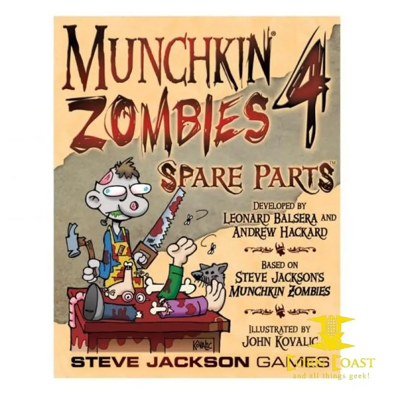 Steve Jackson Games Munchkin Zombies 4: Spare Parts 1