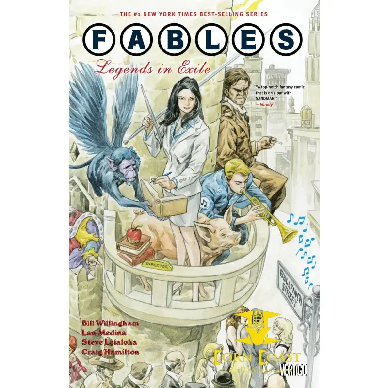Fables Tp Vol 01 Legends In Exile New Ed 1