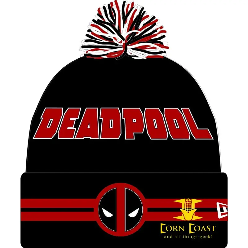 Deadpool Px Hero Wide Point Knit Hat 1