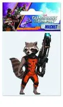 Gotg Rocket Raccoon Soft Touch Pvc Magnet 1