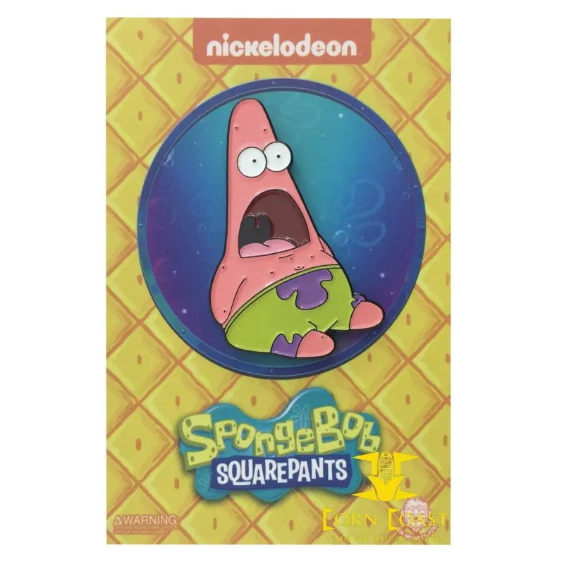 Spongebob Shocked Patrick Enamel Pin 1