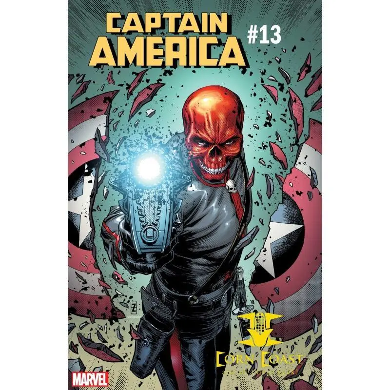 Captain America #13 Zircher Bobg Var Nm 1