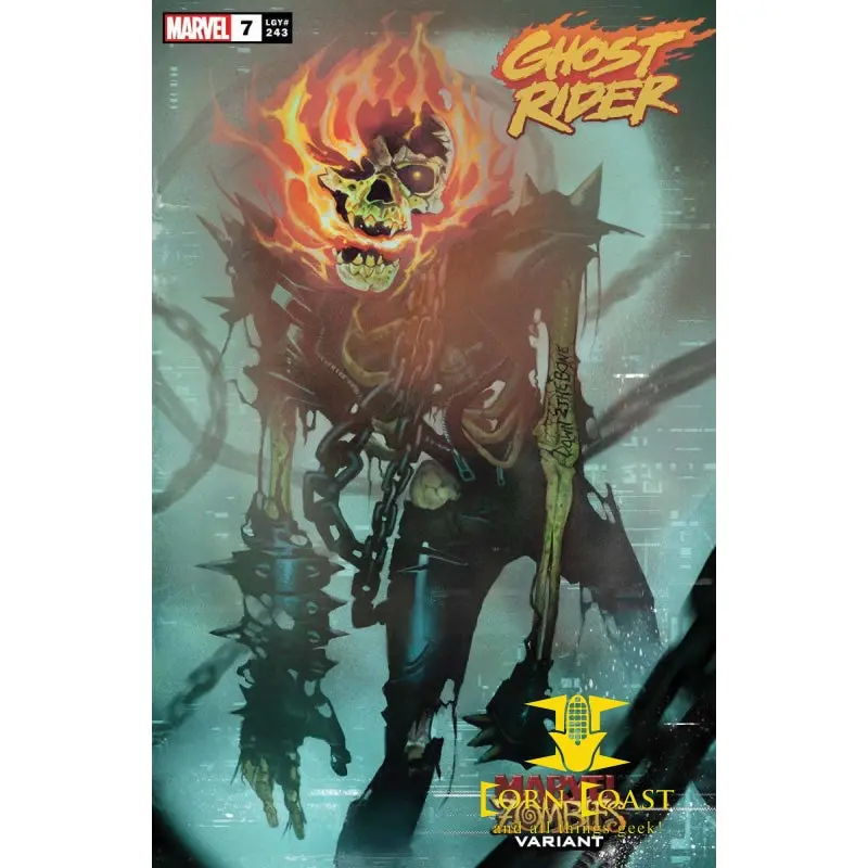 Ghost Rider #7 Mundo Marvel Zombies Var 1