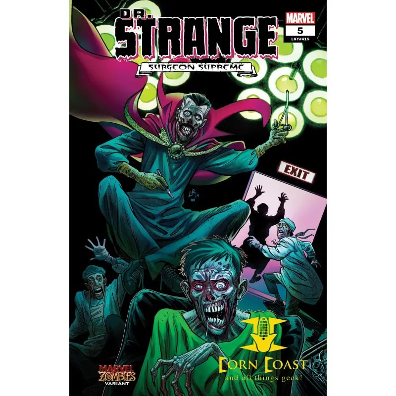 Dr Strange Surgeon Supreme (Vol 1) #5 Luke Ross Marvel Zombies Var Nm 1