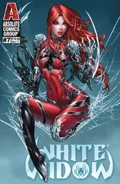 White Widow #7 Cvr C Ebas Wraparound Lenticular Nm 1
