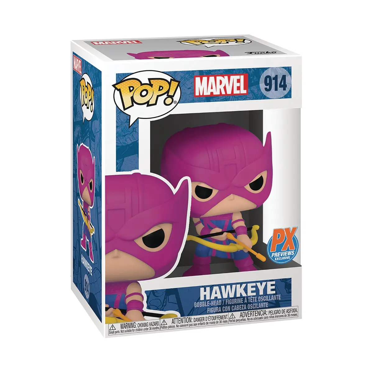 Pop Marvel Classic Hawkeye Px Vin Fig 1
