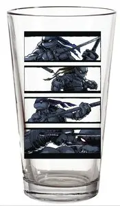 Tmnt Brothers Stripe Px Pint Glass 1