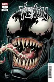 Venom #1 Nauck Headshot Var (Vol 5) Nm 1