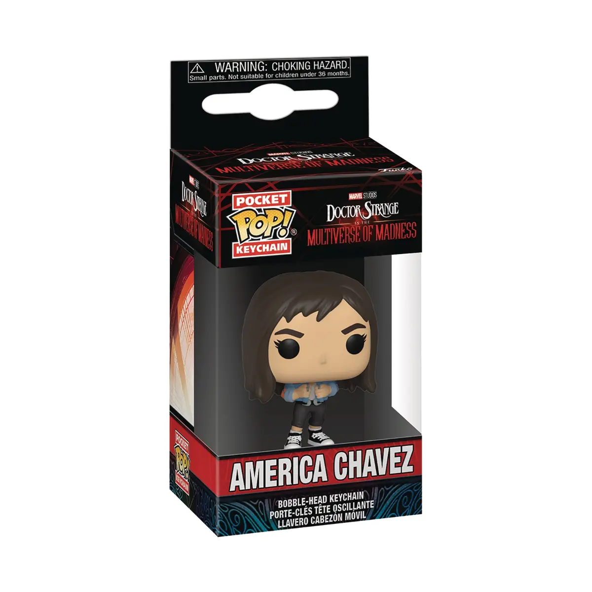 Pocket Pop Doctor Strange Mm America Chavez Keychain 2