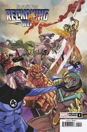 Fantastic Four Reckoning War Alpha #1 Caselli Var Nm 1