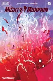 Mighty Morphin #15 Cvr F Foc Reveal Var Ward Nm 1