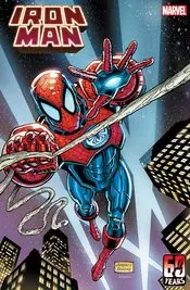 Iron Man (Vol 6) #19 Jurgens Spider-Man Var Nm 1