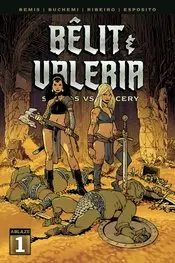 Belit & Valeria Swords Vs Sorcery #1 Cvr B Vatine (Mr) Nm 1