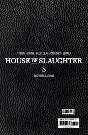 House Of Slaughter (Vol 1) #8 Cvr C Bodybag Var Burnham Nm 1