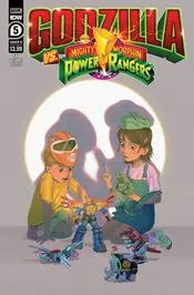 Godzilla Vs Mmpr #5 (Of 5) Cvr B Wajid Nm 1