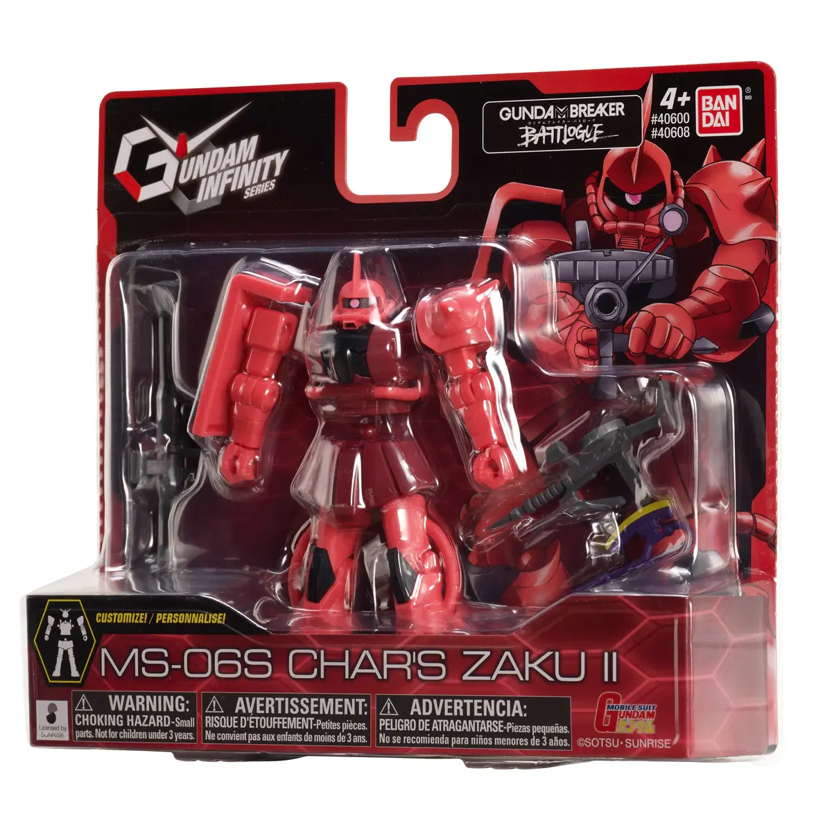 Gundam Infinity Gundam Zaku 4.5 In Action Figure 1