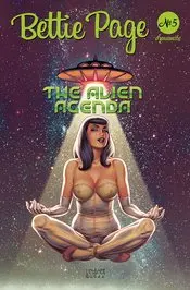 Bettie Page Alien Agenda #5 Cvr A Linsner Nm 1